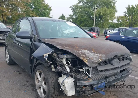 2007 Hyundai Accent Se из США, поврежденный, VIN KMHCN36C57U032765